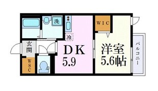 Buena casa 西千葉の物件間取画像